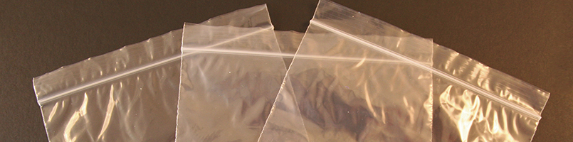 Re-Sealable Clear Polythene Bags - Plain