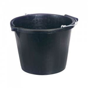 14 Litre Black Bucket