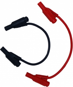 PSU Base Modular Electricity Components  4mm Stackable Lead, 150mm Long, Red