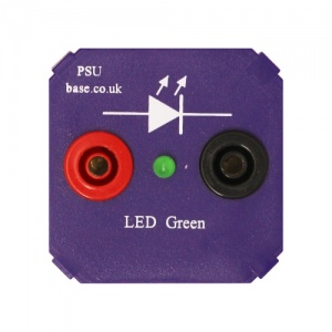 PSU Base Modular Electricity Components  LED - Green