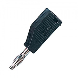 4mm Stackable Plugs - Standard - Black