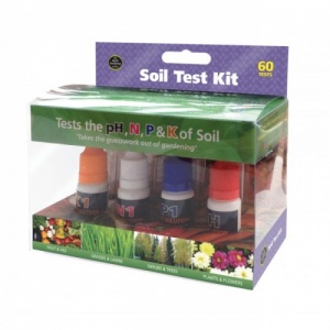 pH & NPK Soil Testing Kit, 60 Tests