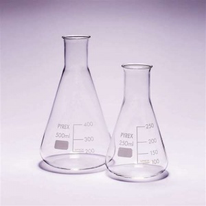 Narrow Mouth Conical Flasks - Pyrex - 1000ml