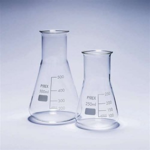 Wide Mouth Conical Flasks - Pyrex - 100ml