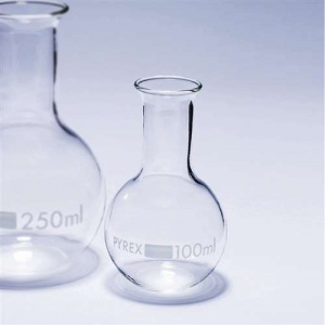 Flat Bottom Flasks - Pyrex - 100ml