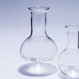 Flat Bottom Flasks - Pyrex - 250ml