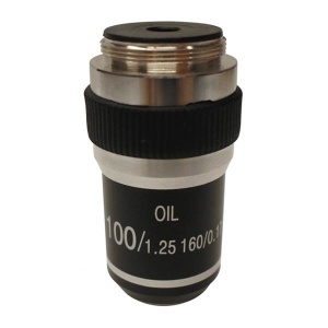 Achromatic Objective 100x/1.25 - Oil for B-150 B-190 Series