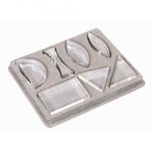Basic Acrylic Block - Plastic tray of 7 Acrylic Blocks