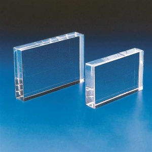 Glass Rectangular Block - 75 x 50 x 18mm