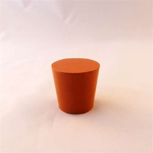Solid Rubber Stopper - 5 x 7mm