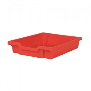 Gratnells Tray Shallow - Flame Red