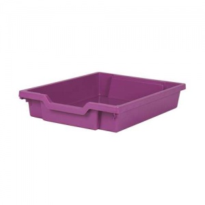 Gratnells Tray Shallow - Plum Purple