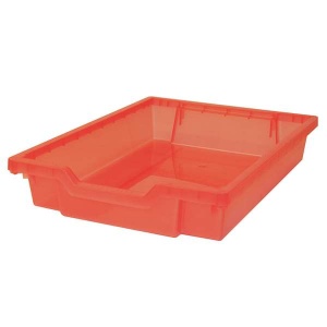 Gratnells Tray Shallow - Strawberry Jelly