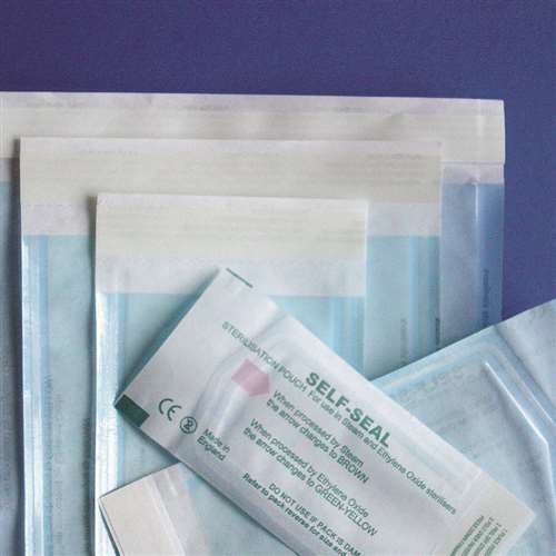 Selfseal Autoclave Pouches 135 x 255mm School Science Equipment