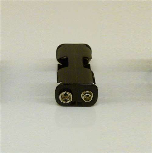 2 x AA Type Battery Holder with Snap Terminals