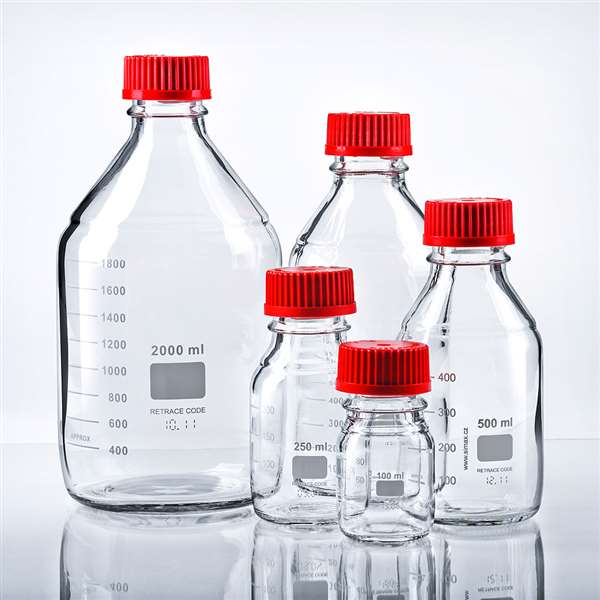 Chemical Storage Bottle Clear 2000ml School Science Equipment