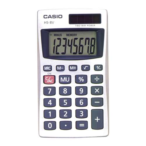 Casio Solar Powered Calculator