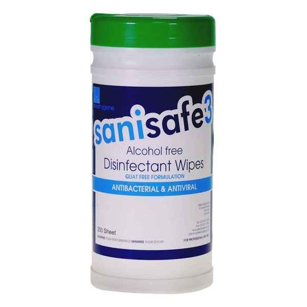 AlcoholFree Disinfectant Wipes School Science Equipment