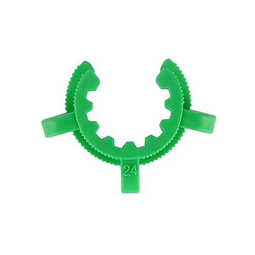 Jointed Glassware Clips - Green - 24/29