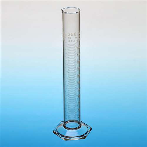 Standard Glass Measuring Cylinder - 250ml