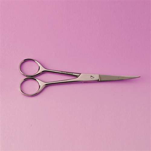 Curved Scissors School Science Equipment brecklandscientific.co.uk