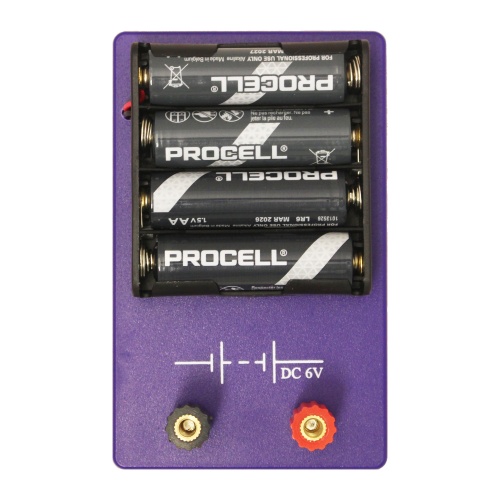 PSU Base Modular Electricity Components Battery Holder, 4 x AA Cells