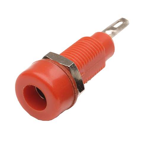 Insulated 4mm Sockets - Red