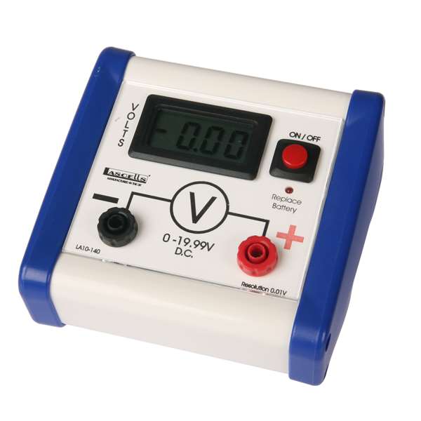 Lascells Digital Voltmeter 0-20V x 0.01A