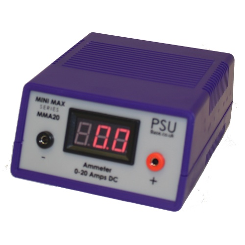 MiniMax Digital Ammeter 020A x 0.01A School Science Equipment brecklandscientific.co.uk