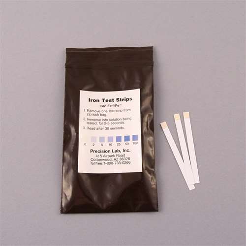 Iron Test Strips School Science Equipment brecklandscientific.co.uk