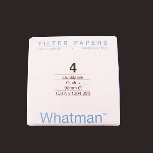 Grade No. 4 Filter Paper - 90mm