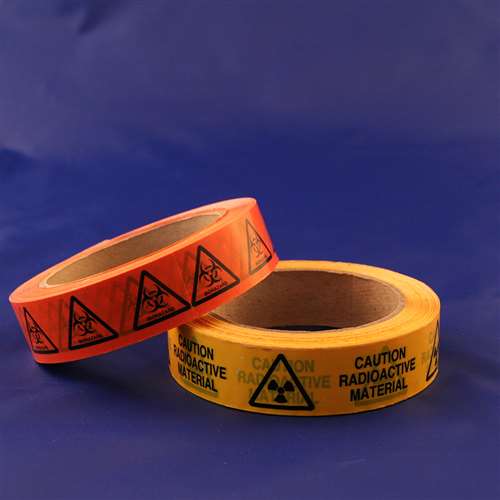 Hazard Warning Tape - Caution Radioactive Material