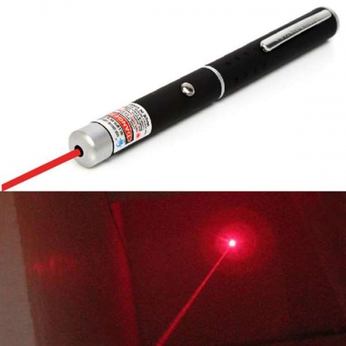 Red laser pointer, constant on/off, 650nm