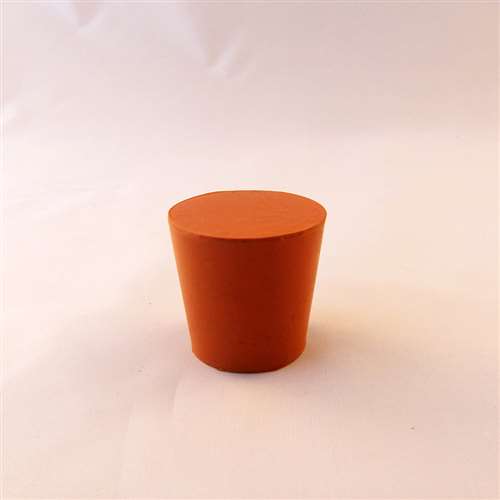 Solid Rubber Stopper - 6 x 8mm