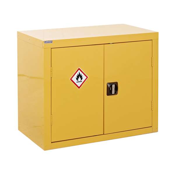 QMP 2 Door - Short - Yellow Storage Cupboard