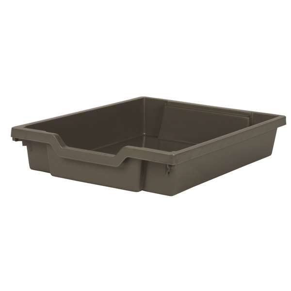 Gratnells Tray Shallow - Charcoal Grey